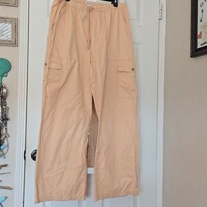 Roxy Peach Cargo Pants